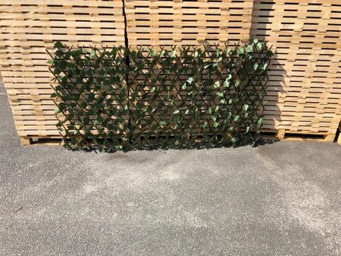 Wilgen trellis met kunststof bladeren - Wilgentrellis met...