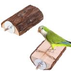 Houten Vogel Zitplatform voor Kooi – Zitstok voor Parkieten, Dieren en Toebehoren