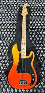 SX - P-Bass SBM2 Burning Fire - - Elektrische basgitaar, Nieuw