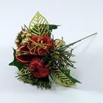 Kerstbijstekerrode +goud appel, cadeautje en besjes / doos, Ophalen of Verzenden, Nieuw