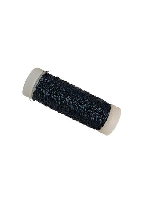 Bouilloneffectdraad – 25 gram petrol/bijna zwart, Hobby en Vrije tijd, Knutselen, Nieuw, Ophalen of Verzenden
