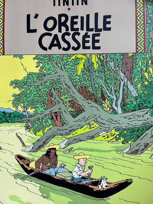 Hergé - 1 Silkscreen - Tintin - Sérigraphie Escale - Les, Boeken, Stripboeken