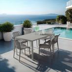 Tuinstoelen Alcudia, weerbestendig, stapelbaar - antraciet,, Verzenden, Nieuw