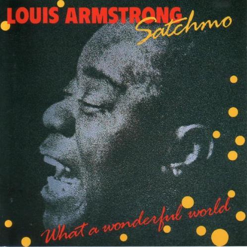 cd - Louis Armstrong - What A Wonderful World, Cd's en Dvd's, Cd's | Overige Cd's, Zo goed als nieuw, Verzenden