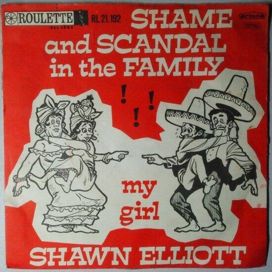 Shawn Elliott - Shame And Scandal In The Family - Single, Cd's en Dvd's, Vinyl Singles, Verzenden