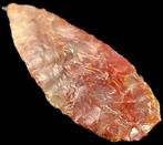 Neolithisch Kornalijn punt van een biface-speer uit de