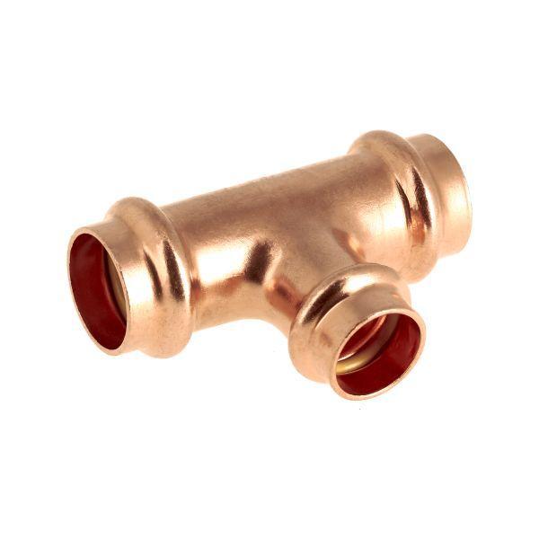 BONFIX V-press aquagas verloop T-stuk 35 x 28 x 35 mm, Doe-het-zelf en Verbouw, Buizen en Afvoer, Ophalen of Verzenden