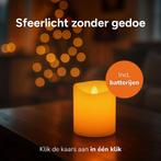 2dekans | Realistische LED Kaarsen met vlam - 24 Kaarsen -, Ophalen of Verzenden, Zo goed als nieuw, Overige kleuren