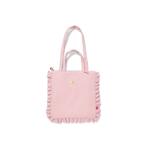 HEMA Tas 36x37.5cm seersucker ruches ruiten, Verzenden, Nieuw