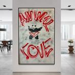 Timo Wedell (1994) - Animal Love like Banksy - XXL, Antiek en Kunst