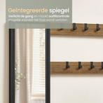 2dekans | ODADDY® Garderoberek Met Spiegel - Kapstok -, Huis en Inrichting, Woonaccessoires | Kapstokken, Ophalen of Verzenden