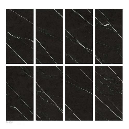 Vloertegel Mykonos Excelsior Black 120x120cm Glans, Doe-het-zelf en Verbouw, Sanitair, Ophalen of Verzenden
