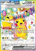 pikachu ex 219/191 surging sparks, Hobby en Vrije tijd, Verzamelkaartspellen | Pokémon, Ophalen of Verzenden, Nieuw, Losse kaart