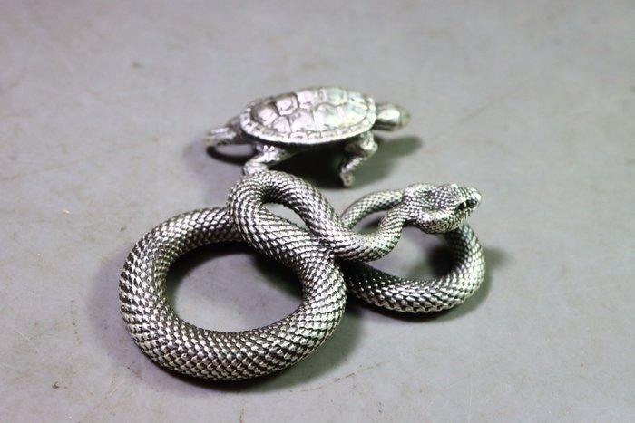 Zilver - Marked  Amemiya - Prachtig met de hand gemaakte, Antiek en Kunst, Antiek | Overige Antiek