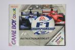 F1 Championship Season 2000 (Manual) (GameBoy Color Manuals), Spelcomputers en Games, Games | Nintendo Game Boy, Ophalen of Verzenden