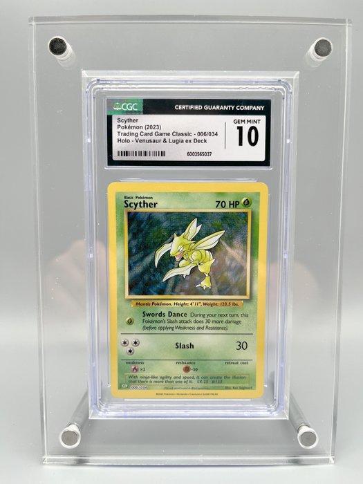 Pokémon Graded card - Scyther - CGC - Sword & Shield, Hobby en Vrije tijd, Verzamelkaartspellen | Pokémon