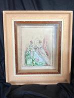 Lijst- Vitrinekader De jonge dames vóór de bal - Hout,