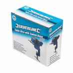 Silverline Tafelbankschroef met draaivoet - 50 mm - 360 g..., Doe-het-zelf en Verbouw, Gereedschap | Handgereedschap, Ophalen of Verzenden