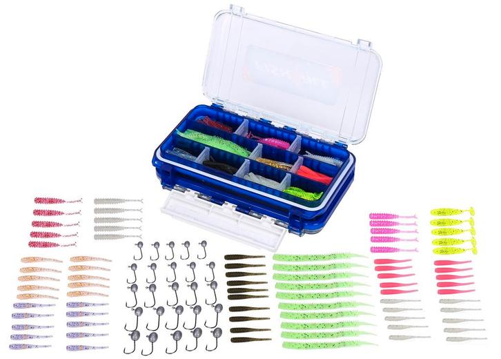 Fish4All Small Softbait Kit (105pcs), Watersport en Boten, Hengelsport | Algemeen, Nieuw, Verzenden