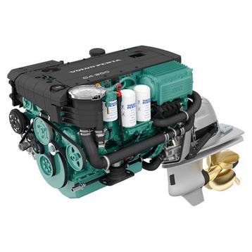 Bieden: Dual Volvo Penta D4-300 stern drive engine kit with beschikbaar voor biedingen