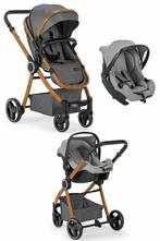 Asir Wandelwagen+autostoel grijs van €799 voor €199 (NIEUW), Kinderen en Baby's, Kinderwagens en Combinaties, Overige merken, Nieuw