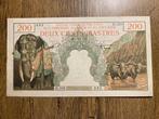 Frans Indochina. - 200 Piastres -  ND (1953) - Pick 109, Postzegels en Munten