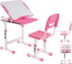 2dekans | Bureau kinderen tekentafel met bureaustoel -, Ophalen of Verzenden, Zo goed als nieuw