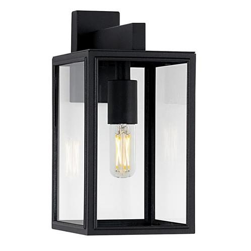 Soho Muurlamp Hangend Zwart Buitenverlichting Strak & modern, Tuin en Terras, Buitenverlichting, Verzenden