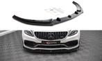 Voorspoiler V.1 Mercedes AMG C63 Coupe W205 FL Maxton Glans, Ophalen of Verzenden, Nieuw