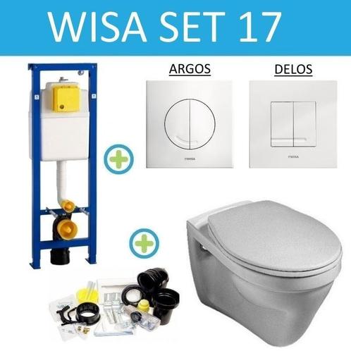 Wisa XS set17 Gustavberg Saval Vlakspoel (Met Argos of Delos, Doe-het-zelf en Verbouw, Sanitair, Overige typen, Nieuw, Ophalen of Verzenden