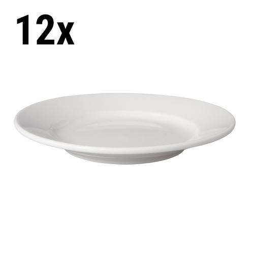 GGM Gastro | (12 stuks) BUDGETLINE - Bord - plat Mammoet - Ø, Huis en Inrichting, Keuken | Servies, Effen, Nieuw, Bord(en), Verzenden