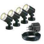 4x LED grond spot - 12V - 5 watt - complete set, Nieuw, Ophalen of Verzenden