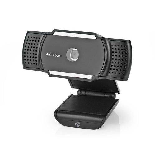 Nedis USB webcam met microfoon en klem/standaard -, Audio, Tv en Foto, Videocamera's Digitaal, Ophalen of Verzenden