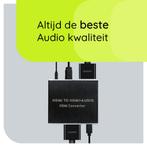 HDMI Audio Extractor - HDMI naar HDMI - 3.5mm Jack Audio -, Verzenden, Nieuw