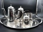 Sheratonn - Koffieservies (5) - Verzilverd - Empire-stijl