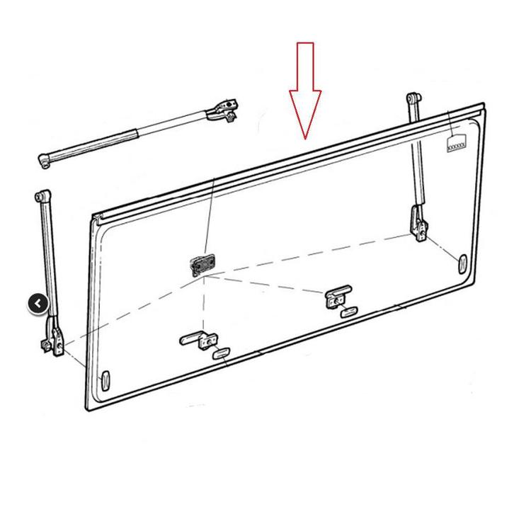 Dometic S4/S5 Kader zonder Raam 75x45, Caravans en Kamperen, Camper-accessoires, Ophalen of Verzenden