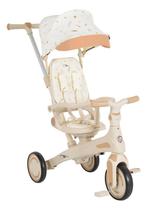 Byox Juno Beige 1-5 jaar Driewieler met Duwstang, Verzenden, Nieuw