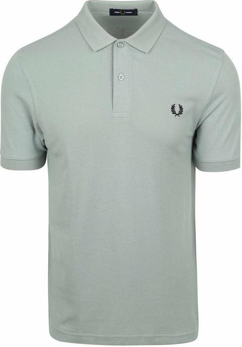 Fred Perry Polo M6000 Silver Blue maat M Heren, Kleding | Heren, Polo's, Groen, Nieuw, Maat 48/50 (M), Verzenden