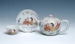 Chinees Amsterdams bont porselein theepot, Antiek en Kunst, Antiek | Porselein, Ophalen