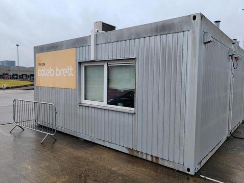 6x6 kantoorunit (2x) 6x12 ook mogelijk - bouwkeet - unit, Doe-het-zelf en Verbouw, Bouwketen en Schaftketen, Gebruikt