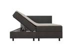 Mörgenn Opberg Boxspring Antraciet - 140x200 cm, Verzenden, Nieuw, Overige kleuren, Modern
