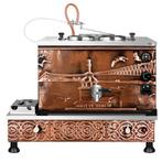 GGM Gastro | Gas & Elektrische koperen theemaker - 770mm - |, Huis en Inrichting, Keuken | Servies, Verzenden, Nieuw, Effen, Kop(pen) en/of Schotel(s)