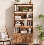 LED Houten Boekenkast met Dubbele Deuren, Huis en Inrichting, Kasten | Boekenkasten, Verzenden, Nieuw