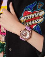 Philipp Plein PWNAA0222 The $kull Genderless horloge 41 mm, Nieuw, Overige merken, Staal, Kunststof