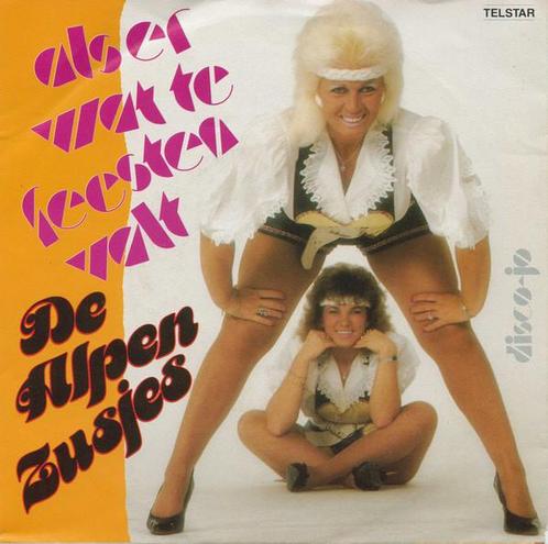 vinyl single 7 inch - De Alpenzusjes - Als Er Wat Te Fees..., Cd's en Dvd's, Vinyl Singles, Zo goed als nieuw, Verzenden