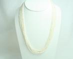 Halsketting - 18 karaat Geel goud Parel - Torchon-ketting, Sieraden, Tassen en Uiterlijk, Kettingen, Nieuw