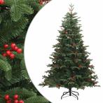 Kunstkerstboom 210cm - Retourdeal met dennenappels! -41%, Ophalen of Verzenden, Nieuw