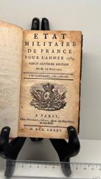 Roussel, Monsieur de - État Militaire de France – Official, Antiek en Kunst