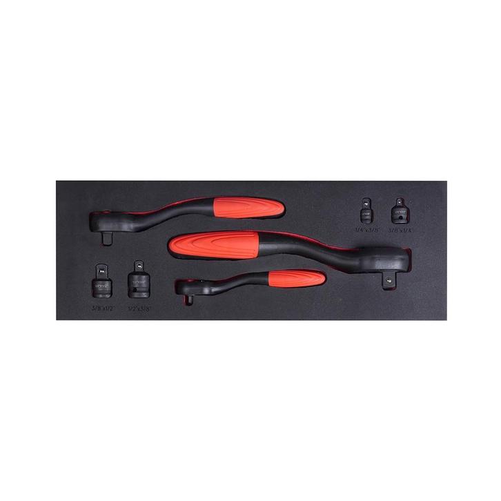 3 Delig ratel set 1/4 , 3/8, 1/2  72 th Weber-Tools, Auto diversen, Autogereedschap, Nieuw, Verzenden