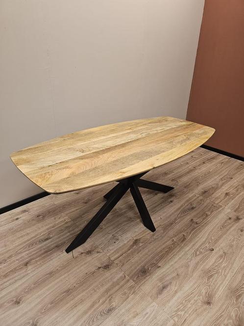 Eettafel Mangohout | Deens Ovaal | MOEDERDAG ACTIE!!, Huis en Inrichting, Tafels | Eettafels, 50 tot 100 cm, 200 cm of meer, Ovaal